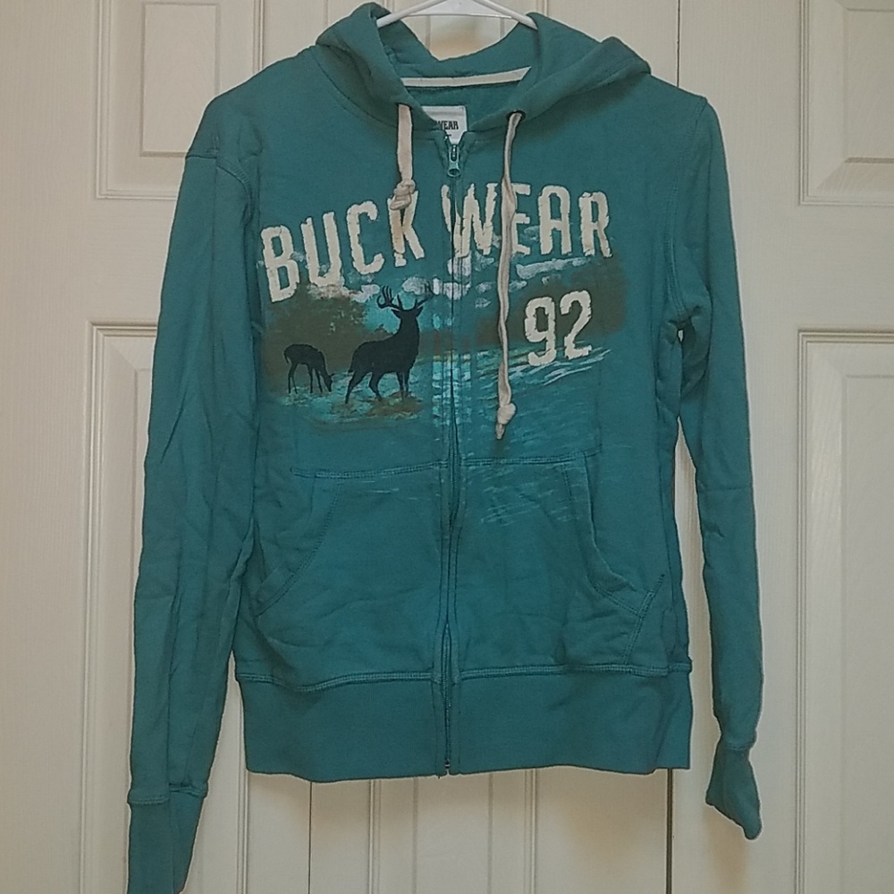 ❣️ Buck Wear zip up hoodie